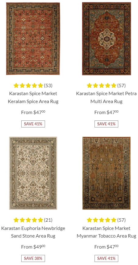 Karastan Kaleidoscope Cymbeline Blue Area Rug – Incredible Rugs